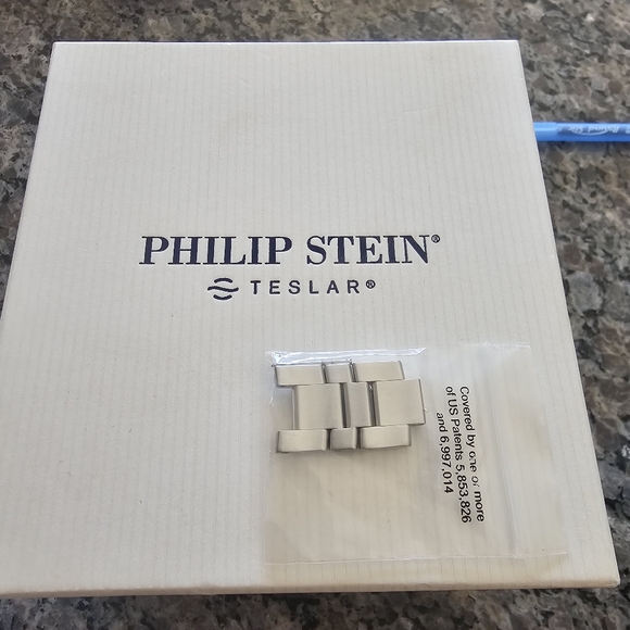 Authentic Philip Stein Teslar stainless steel watch - Picture 2 of 6